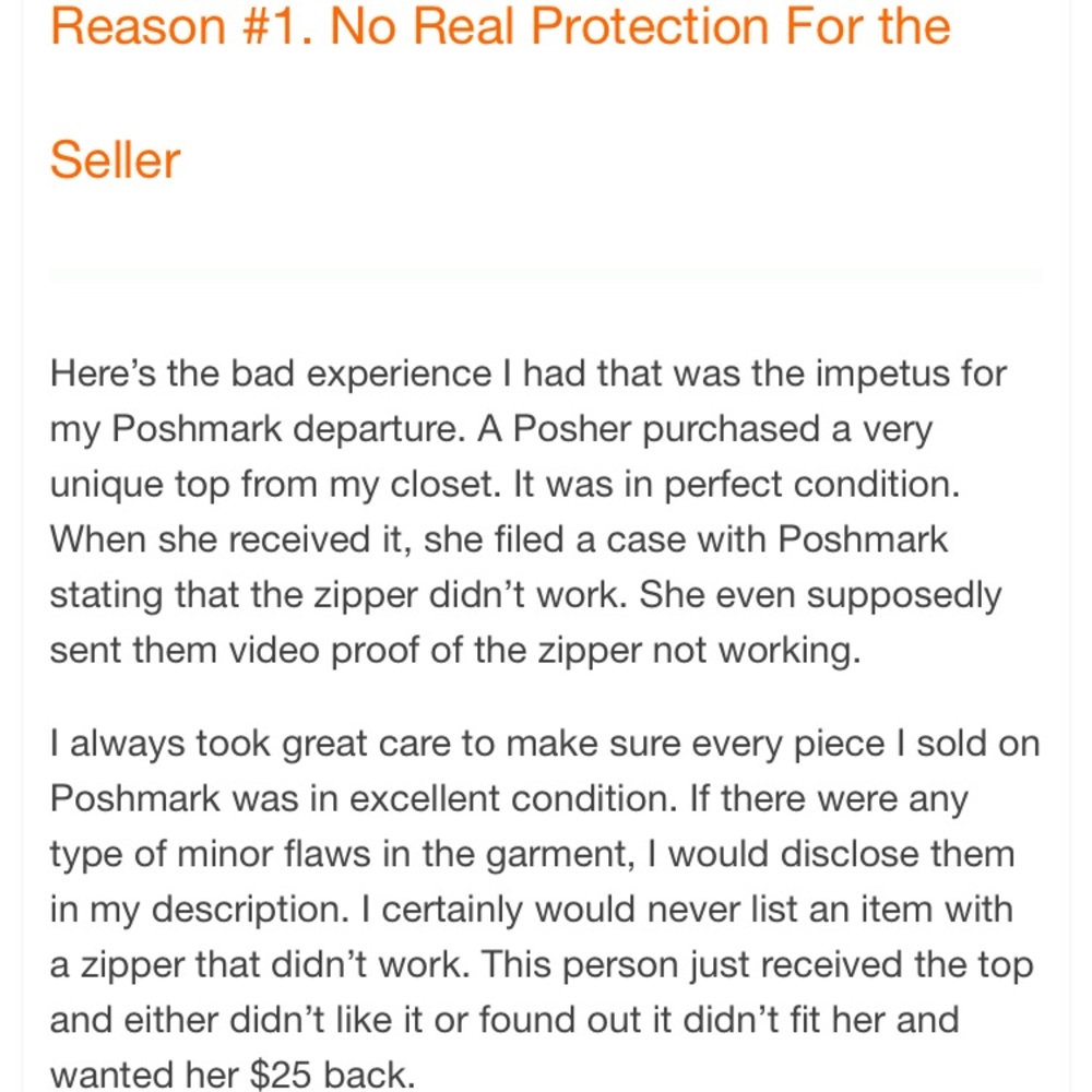 QUITTING POSHMARK
